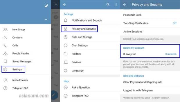 Cara Melaporkan Akun Telegram